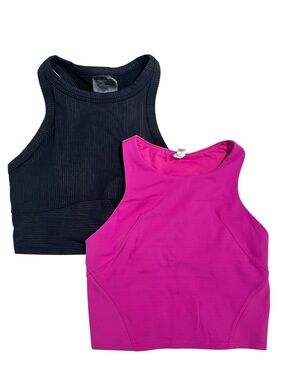 2 piece lululemon Wunder Train Racer Back Tank & Blissful Bend Tank Top